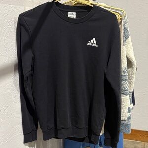 Adidas Men's Crewneck Black Sweater